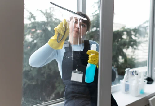 Nettoyage de vitres intérieures et extérieures à Sainte-Radégonde